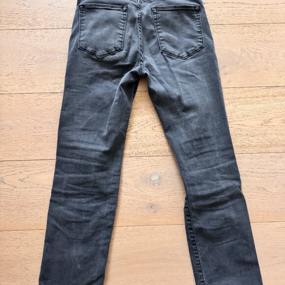 Frame Le High Straight Jeans, washed black, size 25, LIKE NEW - Picture 2 of 4